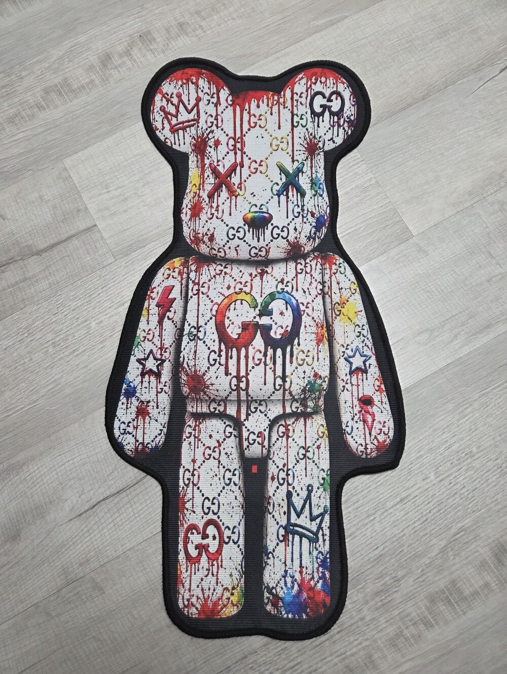 Custom Bear Brick Rug